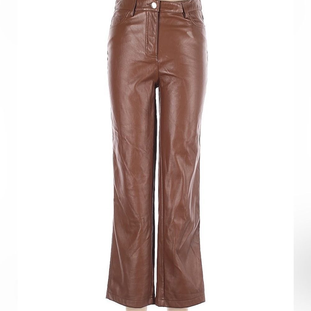 Maison d’amelie‎ faux leather pants 4